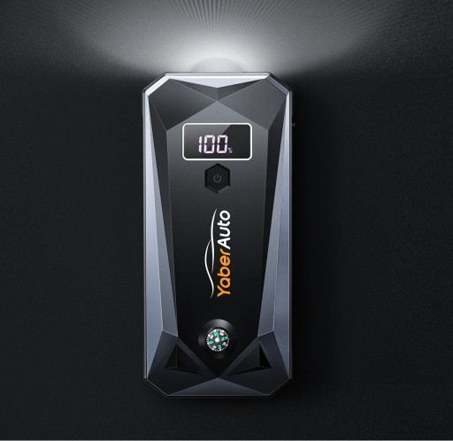 Мощный автомобильный стартер JUMP STARTER BOOSTER Powerbank 26800 мАч 4000 А