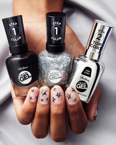 Гель-лак для ногтей Sally Hansen Miracle Blacky O 460