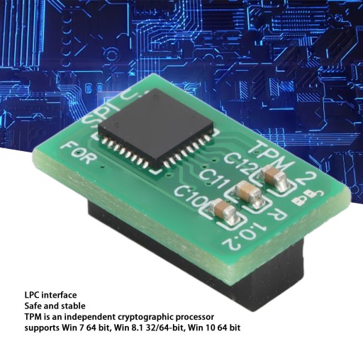 Модуль TPM 2.0 14-контактный SPI TPM2.0 безопасный