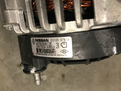 Генератор Micra K14 231005FN1A Прямо с завода 150А