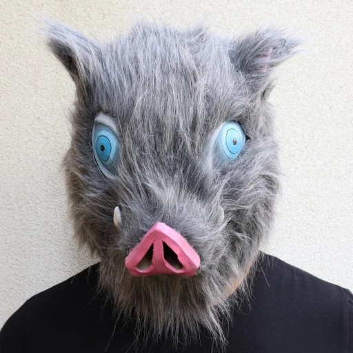 Maska łowcy demonów Hashibira Inosuke Cosplay Hal