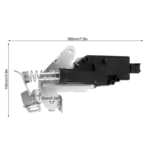 ЗАМОК БАГАЖНИКА FORD FIESTA MK5 V FUSION 1481081