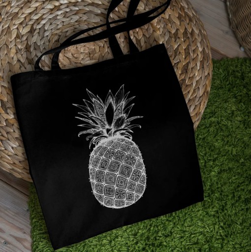 TOREBKA TORBA EKO DAMSKA DUŻA NA RAMIĘ A4 SHOPPER