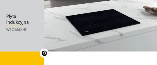 Whirlpool WS Q4860 NE Индукционная плита 60 см 4 поля 7,2 кВт Бустер-таймер