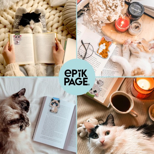 Закладка CAT CATS - на подарок - 3 шт.