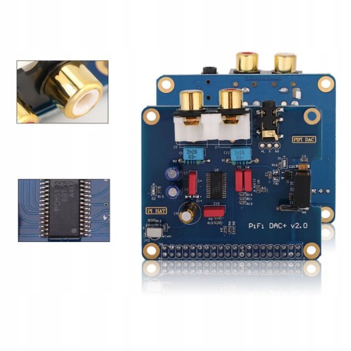 INTERFEJS I2S KARTA DŹWIĘKOWA DLA RASPBERRY PI