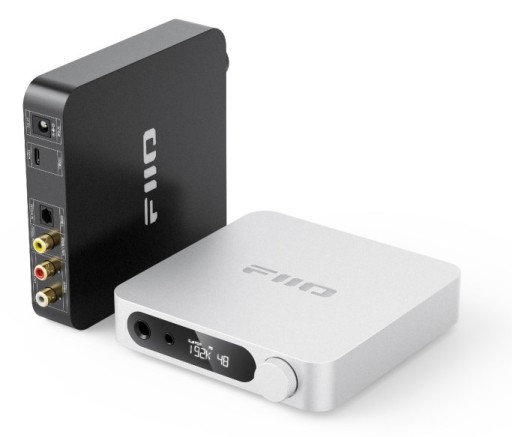 Biurkowy wzmacniacz słuchawkowy DAC USB HIFI FIIO K11 srebrny