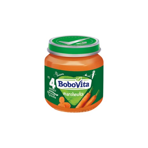 BoboVita Marchewka po 4m 125g