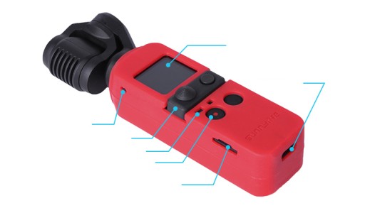 Силиконовый чехол SUNNYLIFE для DJI POCKET 2