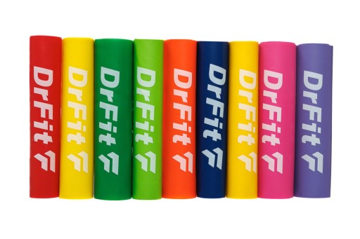 DRFIT TAŚMA DO REHABILITACJI I ĆWICZEŃ GUMA LATEKSOWA OPOROWA 2,2 KG
