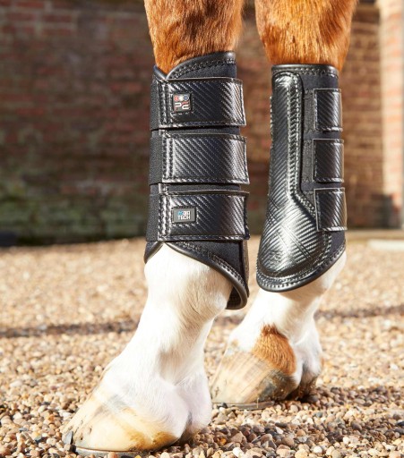 Защита Premier Equine Carbon Air-Tech черная L