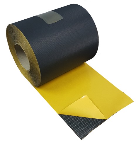 EPDM 350mm Taśma Fartuch Membrana na PEŁNYM KLEJU zbrojona siatkąUSZCZELNIA