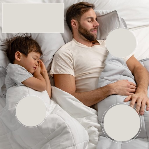 KOŁDRA OBCIĄŻENIOWA CURA PEARL CLASSIC 135x200cm 11kg