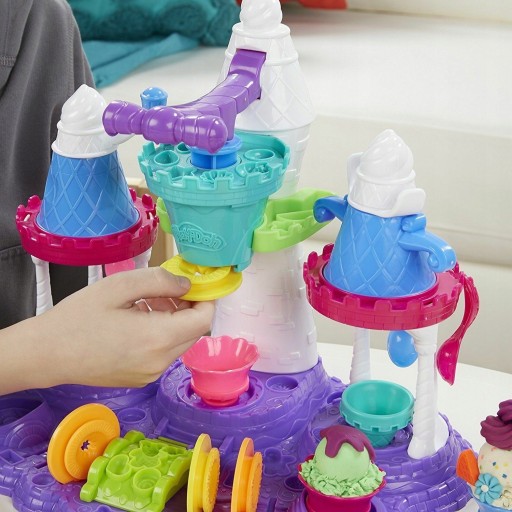 Play Doh ICE CASTLE B5523 HASBRO МОРОЖЕНОЕ ДЕСЕРТЫ ПЕЧЕНЬЕ большое
