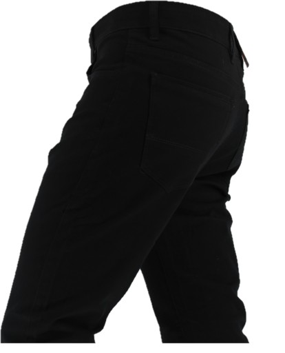 ЧЕРНЫЕ БРЮКИ ИЗ ХЛОПКА L32 Ш 37 ТАЛИЯ 96-99 см
