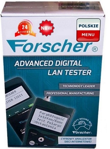 Сетевой тестер Forscher FS8115 LAN POE, точный поиск пар проводов