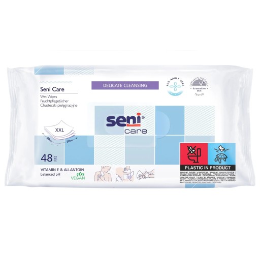 Влажные салфетки SENI CARE 48 шт.