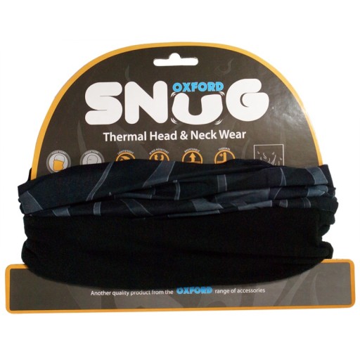 ОШЕЙНИК OXFORD ТЕРМАЛЬНЫЙ SNUG FLAMES ЧЕРНЫЙ/СЕРЫЙ