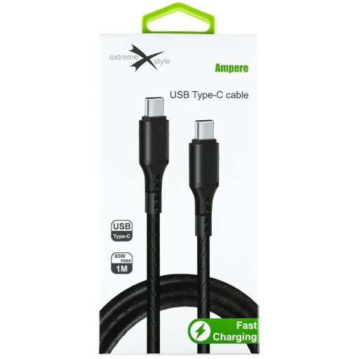 Прочный кабель USB-C 1 м USB-C Type-C TypeC 100 см черный