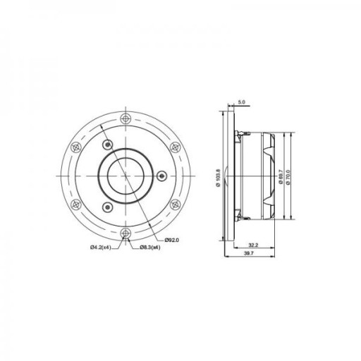Твитер SB Acoustics Satori TW29D