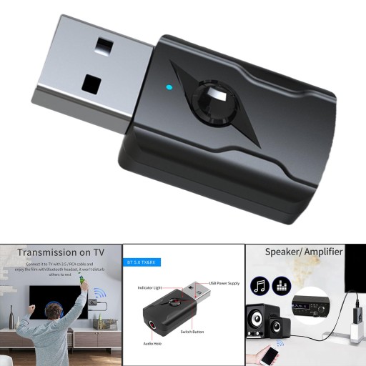 Беспроводной аудиопередатчик Mini USB Bluetooth 5.0