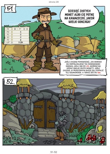 Fox Games Paragraph Comic Knights 2 Сообщение