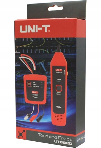 Тестер сетевых кабелей Uni-T UT682D
