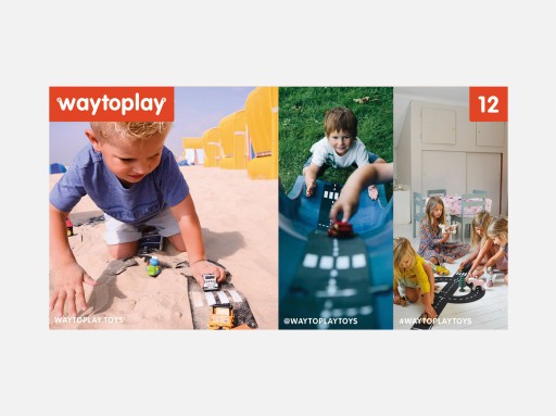 WAYTOPLAY RINGROAD — набор из 12 шт. — резиновые гусеницы