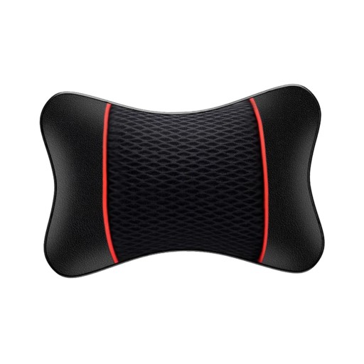 Car Headrest Pillow Ergonomic Car Neck Black