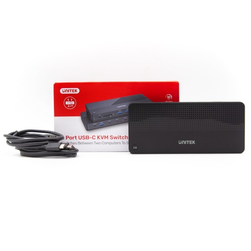 Przełącznik KVM Unitek D1077A 4K Hub USB 11 portów