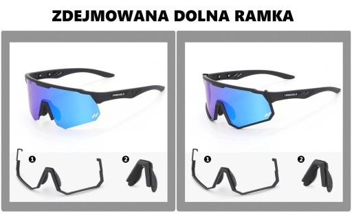 СОЛНЦЕЗАЩИТНЫЕ ОЧКИ UV CYCLING HD + коррекция SPORTS Frame + БЕСПЛАТНАЯ ПОДАРОК