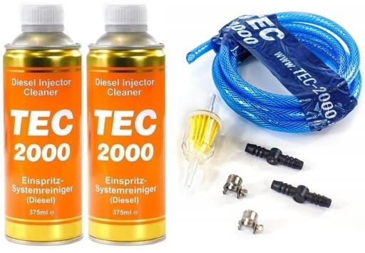 2 комплекта для промывки дизельных форсунок TEC 2000