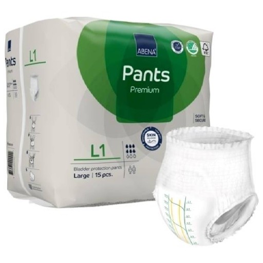АБСОРБЕНТНЫЕ ТРУСИКИ ABENA PANTS L1 15 шт LIKE ABRI FLEX 1400 мл впитывающие комфортные