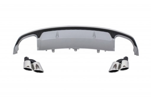 СПОЙЛЕР БАМПЕРА ДИФФУЗОР AUDI A7 S7 4G (15-18)