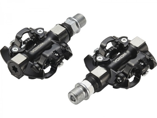 Велосипедные педали Voxom MTB/Gravel Pe17 SPD черные