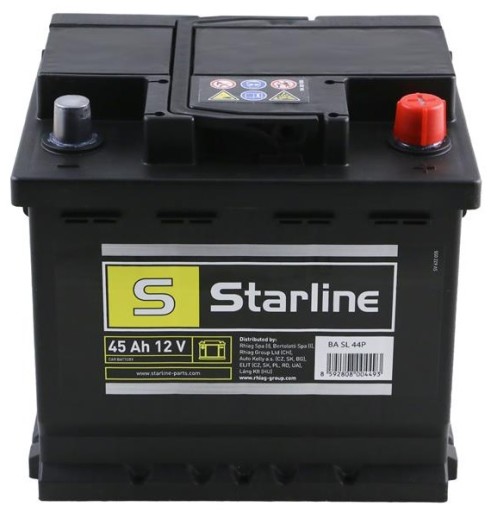 АВТОМОБИЛЬНЫЙ АККУМУЛЯТОР STARLINE 45Ач 400А
