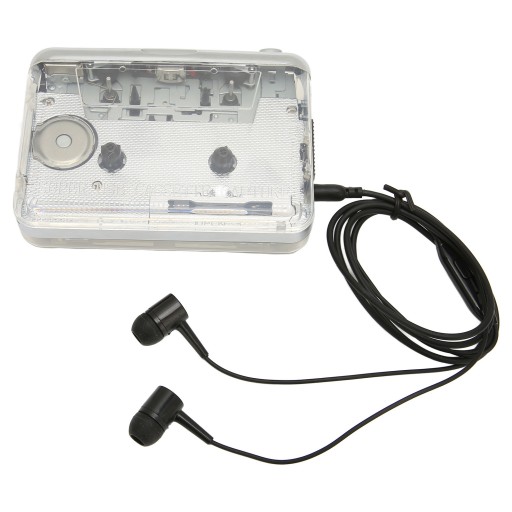 КАССЕТНЫЙ ПРОИГРЫВАТЕЛЬ WALKMAN ПОРТАТИВНЫЙ USB-MP3-ПРЕОБРАЗОВАТЕЛЬ TON010