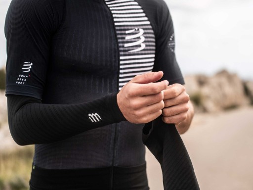 Компрессионные рукава Compressport Ultralight, черные
