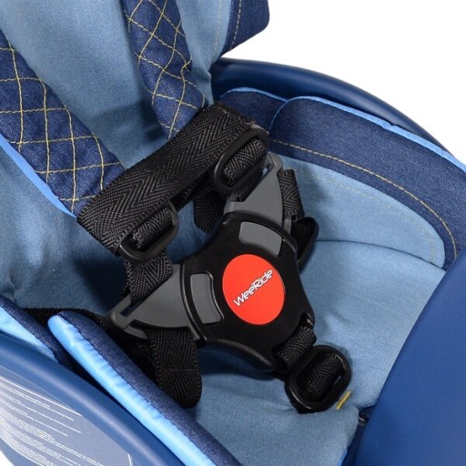 Переднее велосипедное сиденье WeeRide Safe Front Denim