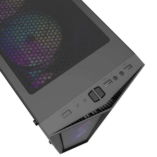 Чехол для компьютера Darkflash Wave (черный)