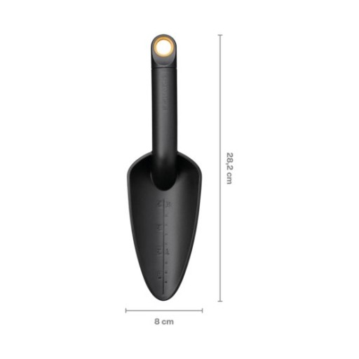 FISKARS SOLID Маленькая садовая лопата с дозатором для посадки почвы