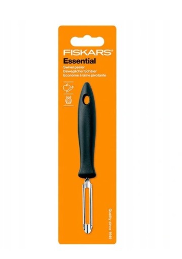 FISKARS ОВОЩЕОЧИСТКА ДЛЯ КАРТОФЕЛЯ ВЕРТИКАЛЬНАЯ ЧИСЛЕТКА УДОБНАЯ 6 СМ