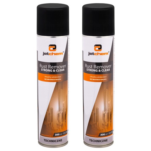 RUST REMOVER сильное средство для удаления ржавчины JETCHEM 2 шт.