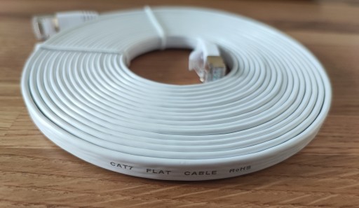 ПЛОСКИЙ КАБЕЛЬ LAN ETHERNET RJ45 CAT7, 3 м