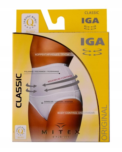 Трусики для похудения инжира Mitex iga бежевый размер цвета s