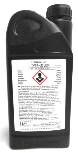 ТОРМОЗНАЯ ЖИДКОСТЬ FORD 1 л DOT 4 LV HIGH PERFORMANCE 2792362 _ RU7J-M6C65-BA