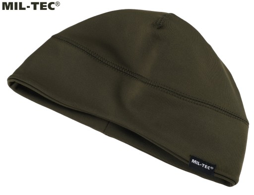 МУЖСКАЯ ЗИМНЯЯ ШАПКА ИЗ ТЕРМОАКТИВНОГО ФЛИСА MIL-TEC OLIVE
