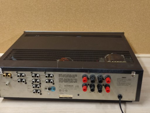 Усилитель LUXMAN L-410 после обслуживания
