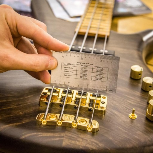 Линейка для измерения действия струн Rock_n_Ruler String.