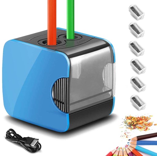 АВТОМАТИЧЕСКАЯ ЭЛЕКТРИЧЕСКАЯ ТОЧИЛКА ДЛЯ КАРАНДАШЕЙ ПОРТАТИВНАЯ USB-ТОЧИЛКА